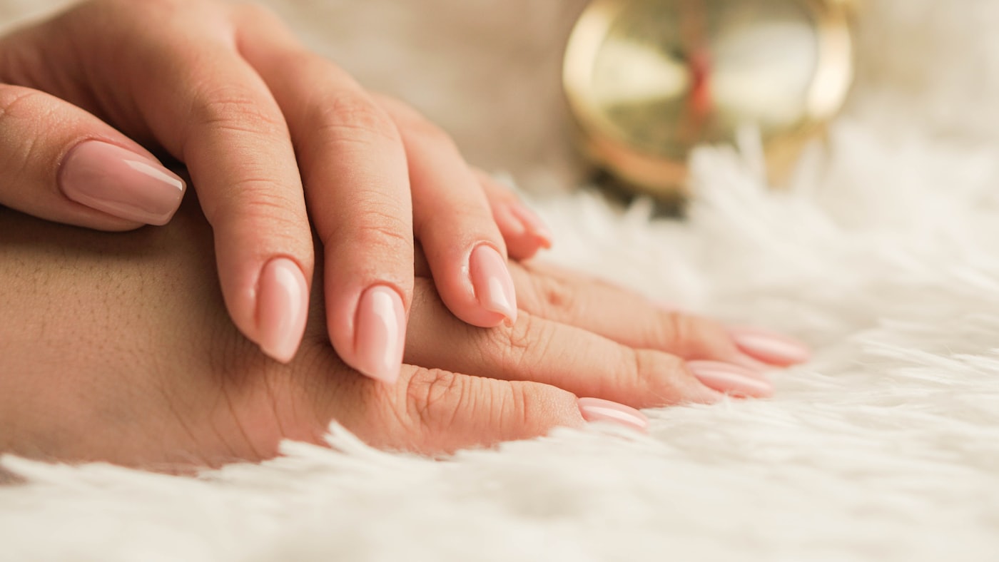 Classic french manicure